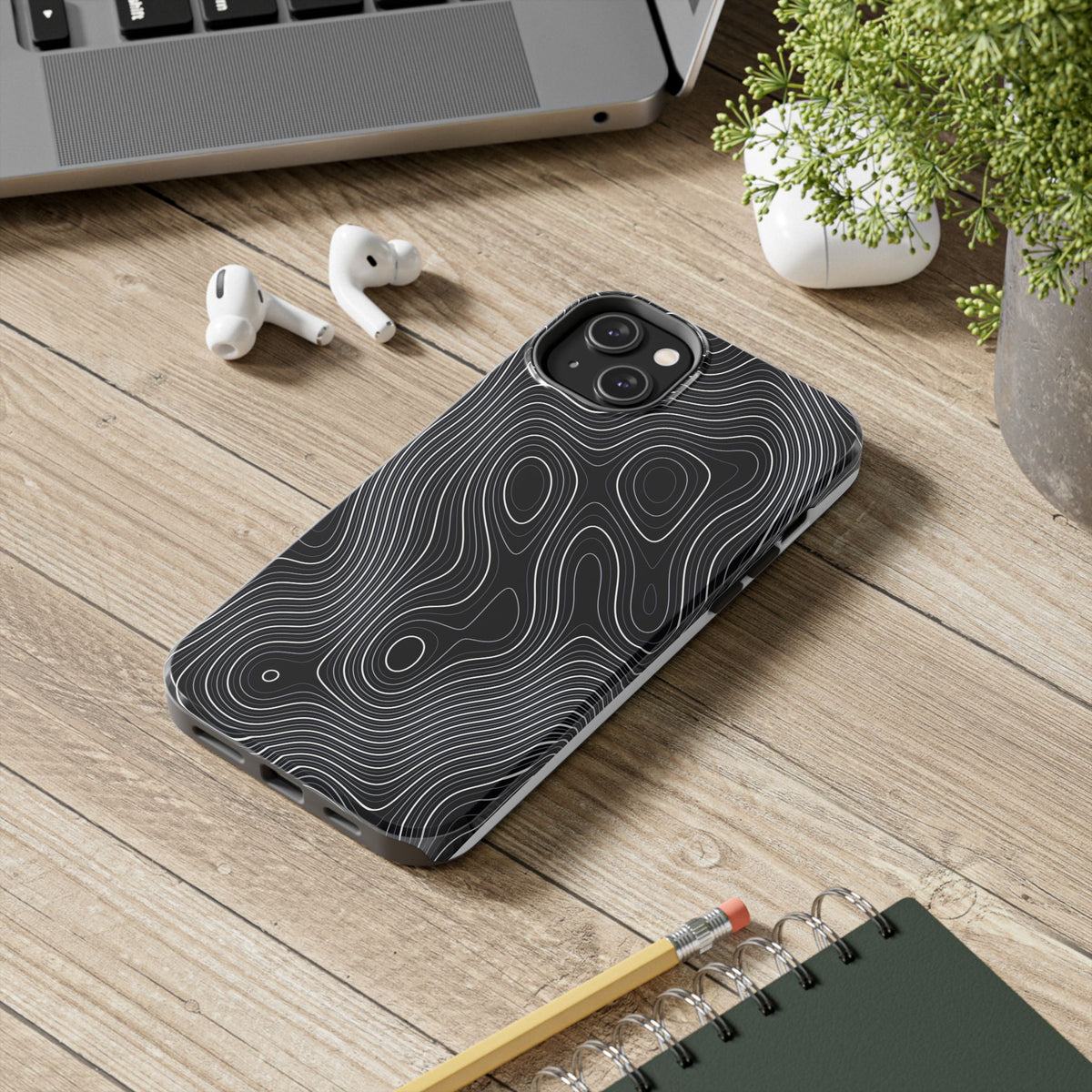 Stealth Topo Phone Case – Tough Drop Protection iPhone & Samsung