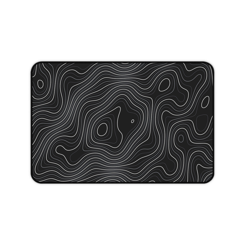 Stealth Topo Desk Mat – Non-Slip Neoprene Gaming & Office Pad