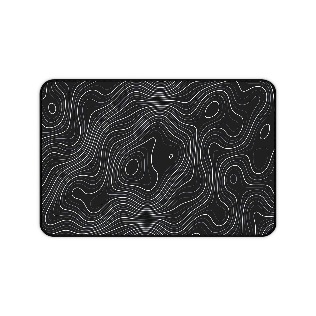 Stealth Topo Desk Mat – Non-Slip Neoprene Gaming & Office Pad