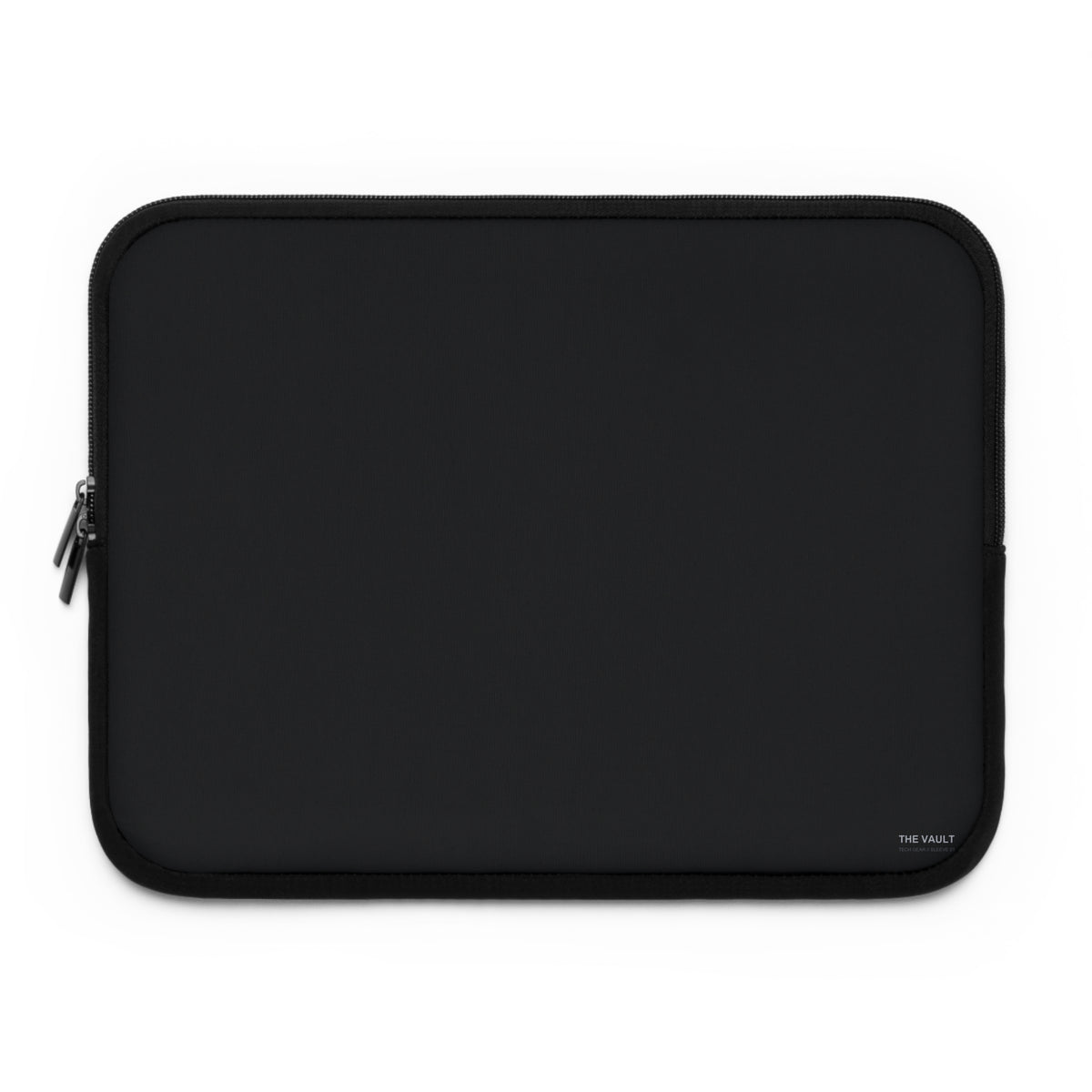 Minimal Black Laptop Sleeve – Water-Resistant Neoprene Protective Case