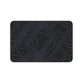 Obsidian Topo Desk Mat – Non-Slip Neoprene Gaming & Office Pad