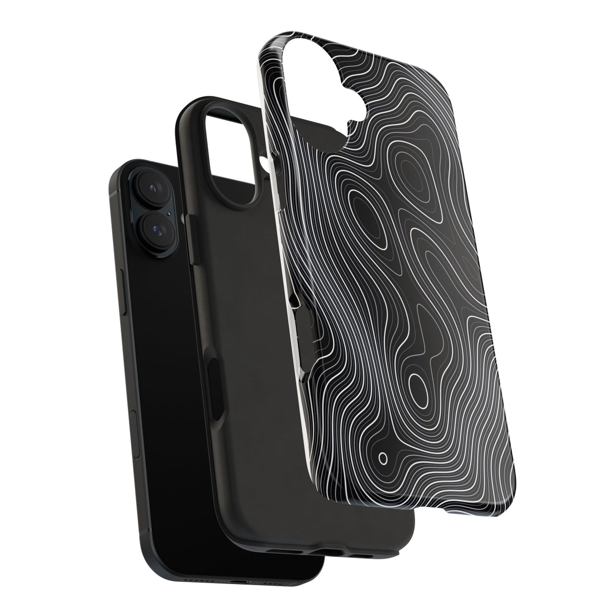 Stealth Topo Phone Case – Tough Drop Protection iPhone & Samsung